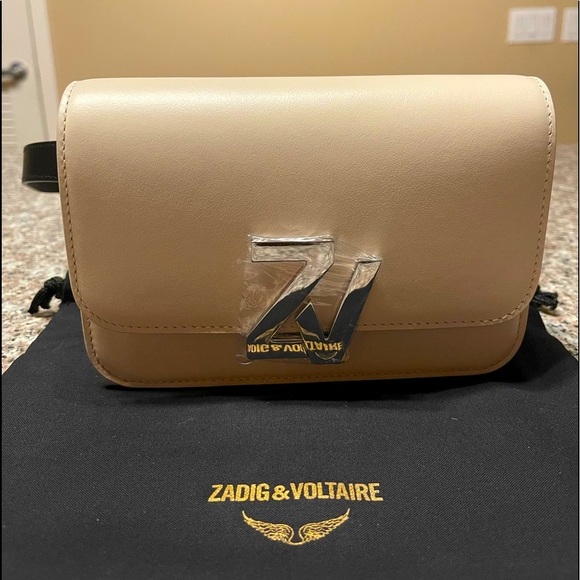 Zadig & Voltaire ZV  Initiale Le Belt Bag in Cream—NWT - Picture 9 of 17